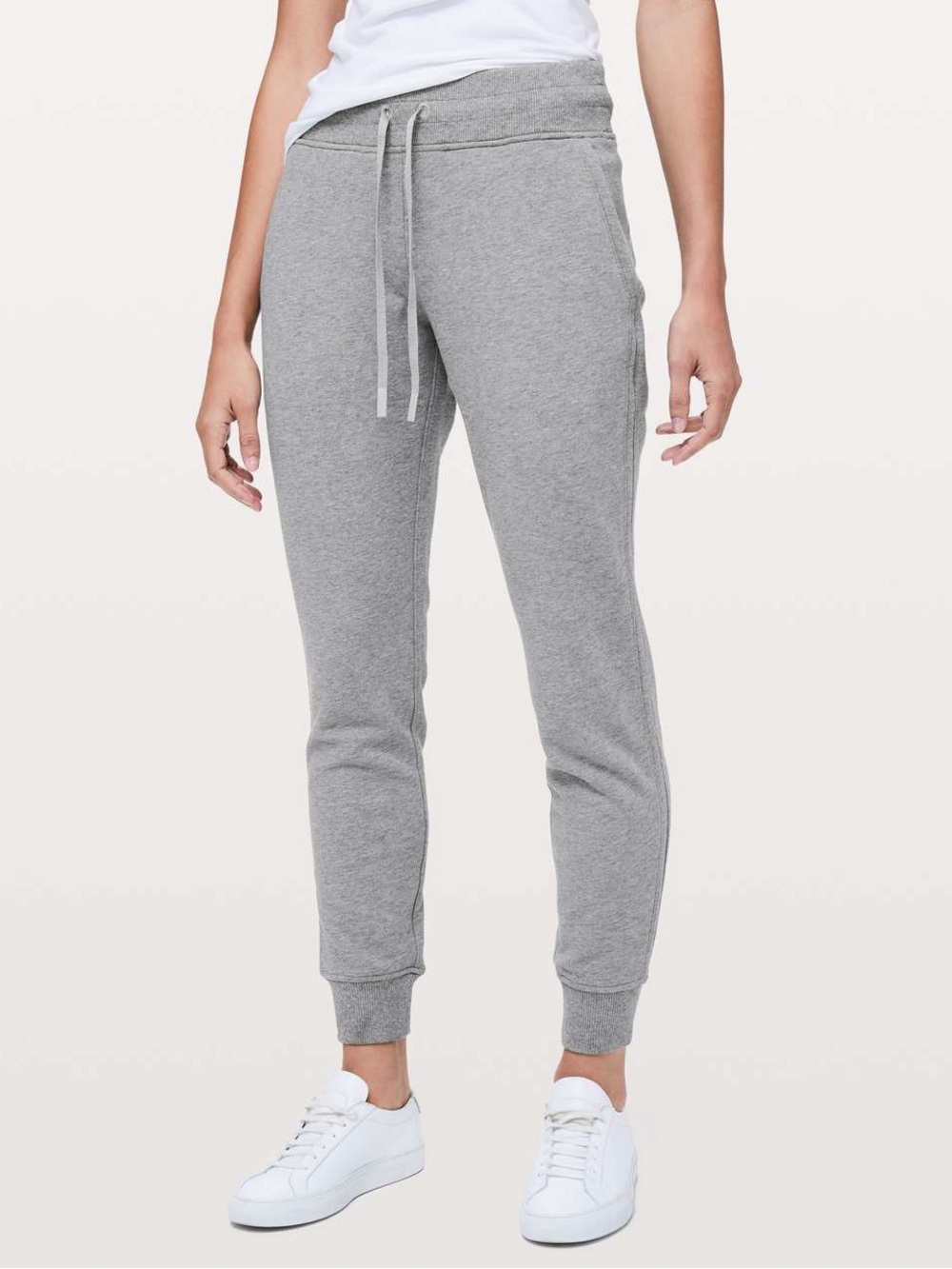 Lululemon Warm Down Jogger II Heathered Core Medium Grey Size 8